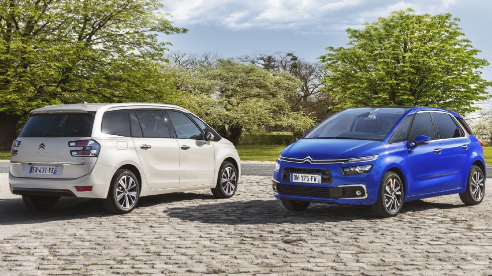 Ανανεωμένα εμφανίζονται τα Citroen C4 Picasso και Grand C4 Picasso με διαφορές στην εξωτερική σχεδίαση και όχι μόνο.